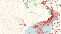 Онлайн-карта бойових дій в Україні: де точаться бої на 09.08.2026 Карта DeepState